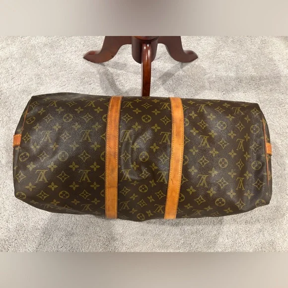 Auth Louis Vuitton Keepall 50 Monogram Travel Bag - Picture 3 of 16